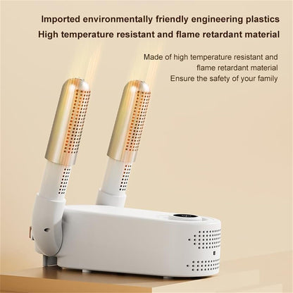 Stop Wet Shoes: Portable 360° Shoe Dryer